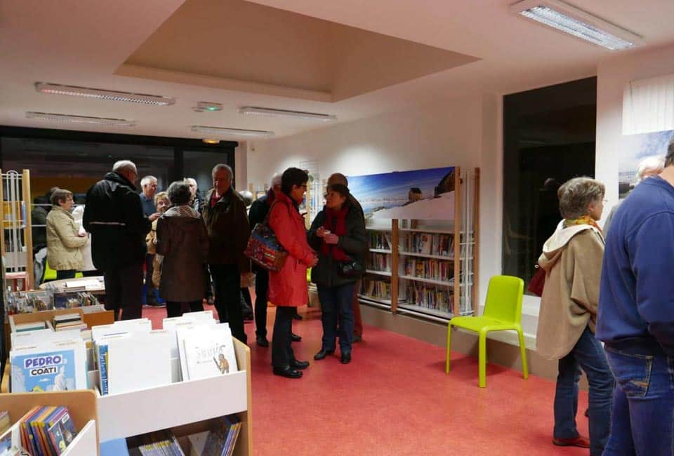 rouge banquise - groenland - peintures de Nathalie Kopp